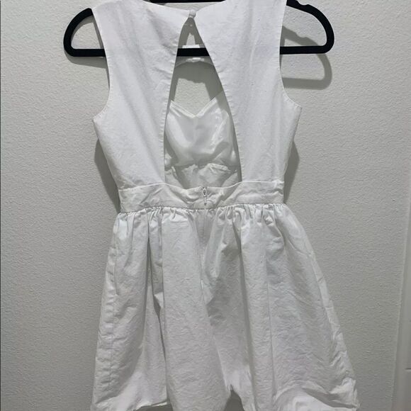 ASOS PETITE Exclusive Skater Dress With Cut Out - Picture 4 of 6